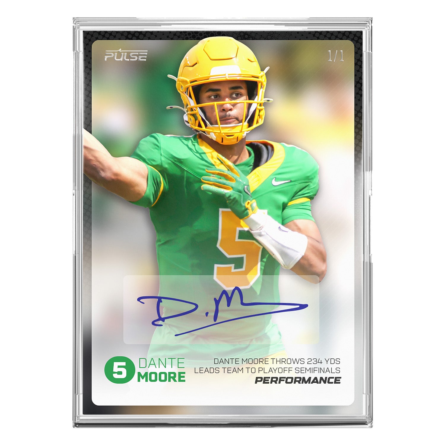 Dante Moore Autograph Token