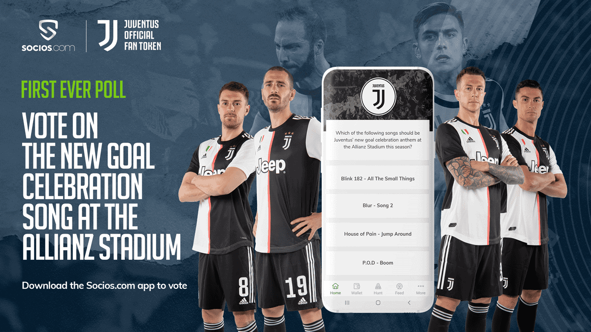 Juventus JUV Fan Token Socios.com