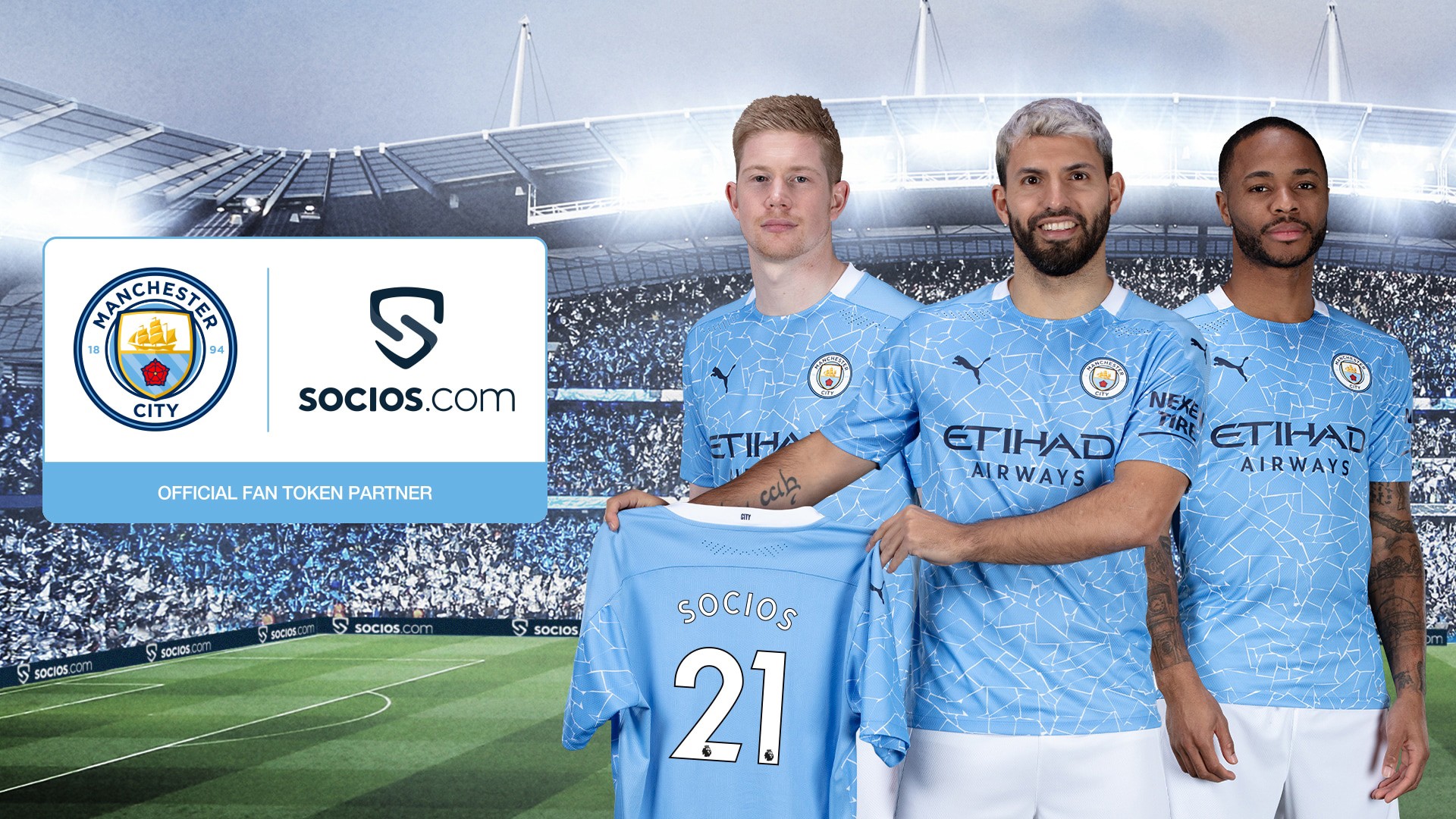 Manchester City CITY fan token Socios.com